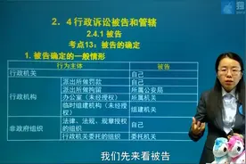 行政诉讼中，如何确定被告视频封面