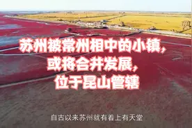 苏州被常州相中的小镇，或将合并发展，位于昆山管辖