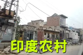 实拍印度农村：看看这里的居住环境，还有庄稼地咋样？视频封面