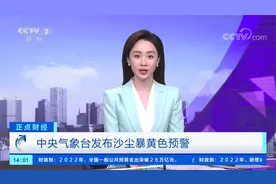 中央气象台发布沙尘暴黄色预警视频封面