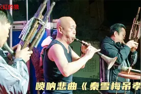 唢呐悲曲《秦雪梅吊孝》，光头吹得撕心裂肺痛哭流涕视频封面