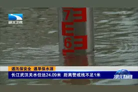 注意！长江武汉关水位达24.09米，距离警戒线不足1米视频封面