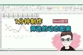 Excel技巧：1分钟制作一个可筛选的动态图表