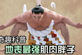 奇趣科普：蒙古力士称霸日本相扑数十年，真乃地表最强胖子视频封面