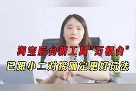 淘宝后台新工具"万相台"，已跟小二对接确定更好玩法！5分钟学会