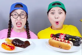 真VS假食物大挑战！你会选到真正的美味食物吗？太有趣了！
