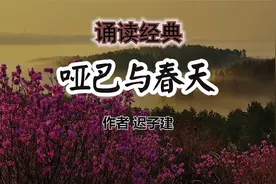 诵读《哑巴与春天》作者迟子建视频封面