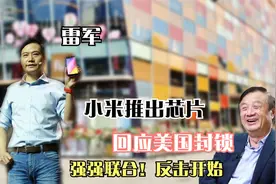 美国万万没想到，雷军携手任正非反击封锁，芯片新突破！视频封面