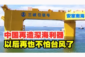 陆上有三峡大坝，水里有“三峡引领号”，中国再造深海利器视频封面