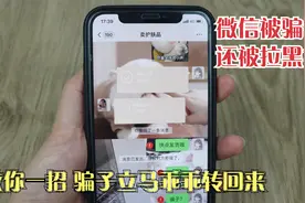 微信被骗转账，还被对方拉黑？教你一招，让骗子立马把钱退还回来视频封面