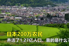 日本200万农民，养活了全国1.27亿人口，靠的是什么？视频封面