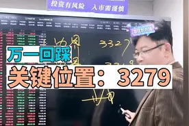 回踩不破3279，良性回踩！视频封面
