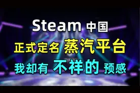 Steam中国正式定名「蒸汽平台」，我却有种不祥的预感……