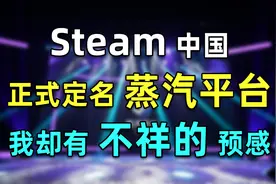 Steam中国正式定名「蒸汽平台」，我却有种不祥的预感……