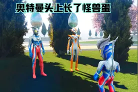 奥特曼头上都长了个怪兽蛋，只有小赛罗能看见，大家都不相信他视频封面