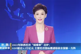 2022年陕西经济“成绩单”出炉视频封面