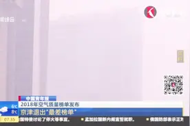 2018年空气质量榜单发布，京津退出“最差榜单”视频封面