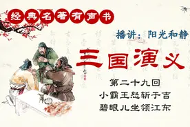 经典名著有声书【三国演义：第二十九回】播讲：阳光和静视频封面