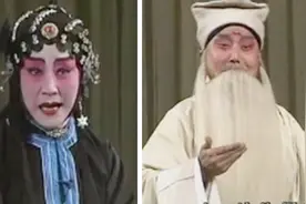 李慧芳时年70岁与安云武，1994年天津实况《三娘教子》