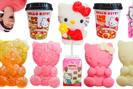 HELLO KITTY美食挑战！你能吃下几个可爱美味凯蒂猫？
