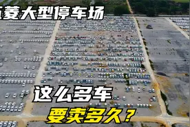 壮观！实拍柳州五菱宝骏基地，停车场有几万辆新车，多久能卖完？视频封面