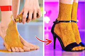 有趣的穿高跟鞋技巧，有几个你可能都没见过，关键很好玩