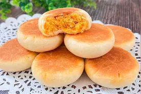 不可辜负的美味肉松饼，酥软咸香，吃一口就放不下了，比买的好吃视频封面