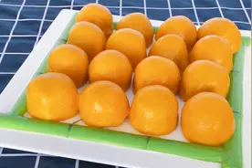 南瓜糯米粘豆包：软糯香甜，外表金黄非常好吃，教你制作全过程