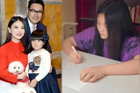 王岳伦祝贺王诗龄！12岁女儿绘画作品得金奖，长相神似妈妈李湘视频封面