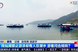 抚仙湖禁止游泳却有人在潜水 游客问合规吗？视频封面