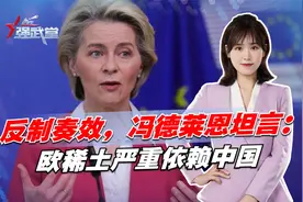 反制奏效，冯德莱恩坦言：欧稀土严重依赖中国，中方仍需注意两点视频封面