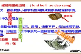 上海闲话：螺蛳壳里做道场做、做人家、山清水绿是什么意思？视频封面