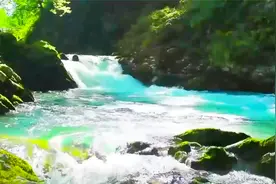 轻音乐：溪水撞击着小石子好像是抚琴击磬，又像珍珠落玉盘。视频封面