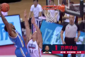CBA五佳球：威尔斯舍我其谁暴力隔扣  蒋浩然骑马射箭压哨三分视频封面