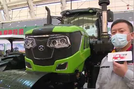 2021青岛农机展实拍——华夏2604无级变速拖拉机，明年即将上市！视频封面