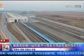 银西高铁银川站恢复开行西安方向动车组列车8.5对视频封面