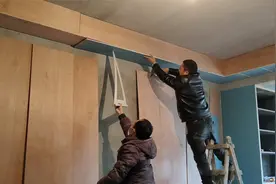 网红双眼皮吊顶真好看，今天又做一户，带您看看制作全过程