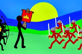 火柴人战争：远古巨人立大功，小僵尸想挠我家的基地是白日做梦视频封面