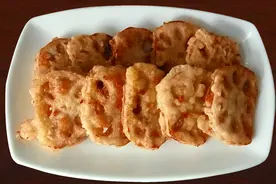 藕夹家常详细做法，面糊比例，藕孔去泥沙小技巧，外酥里脆视频封面