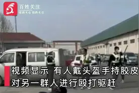 山东一工业园入驻企业与产权方发生群殴：持胶皮棒殴打致多人受伤视频封面