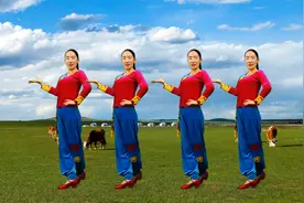 舞蹈《十跪爹娘》爹娘的恩情比海深，唱哭天下儿女心，感恩你们视频封面