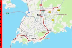 青岛地铁2号线（轮渡-世博园）行驶路线示意图视频封面