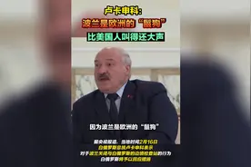 卢卡申科：波兰是欧洲的“鬣狗”，比美国人叫得还大声视频封面