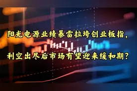 阳光电源业绩暴雷拉垮创业板指，利空出尽后市场有望迎来缓和期？视频封面
