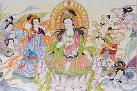 观音图卷完成了 来看看完整的效果