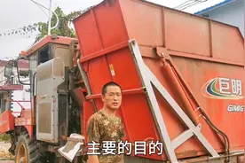 小伙两万块钱买的玉米收割机，玉米马上收完了，看看他赚多少钱了视频封面