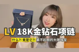 你一定没见过的一款项链之 LV18k金钻石项链视频封面