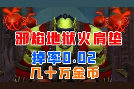 【老司机】皮甲顶级肩膀，超低掉率，超贵价格，邪焰地狱火肩垫视频封面