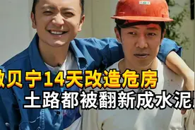 撒贝宁14天为70岁老人改造出千万豪宅，土路都翻新成水泥路视频封面
