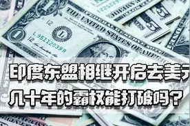 印度东盟相继开启去美元化，全球已超60国，几十年的霸权能打破吗视频封面
